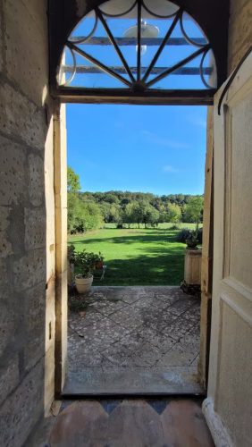 Vue vers le jardin